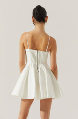 Fenna Textured Corset Mini Dress