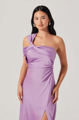 Cersei One Shoulder Midi Dress