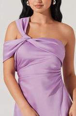 Cersei One Shoulder Midi Dress