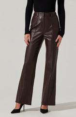 Vance Faux Leather Pants