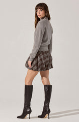 Toini Pleated Bubble Hem Skort