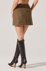 Bella Tailored Mini Skirt
