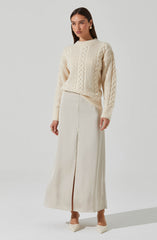 Lisbeth Cable Knit Sweater