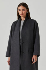 Londyn Scarf Longline Coat