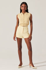 Kori Bow Embellished Sweater Top