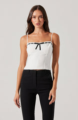 Paiton Contrast Trim Cami Top