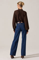 Sabelle Mock Neck Top