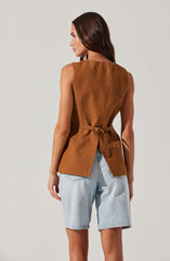 Sonja Asymmetrical Vest