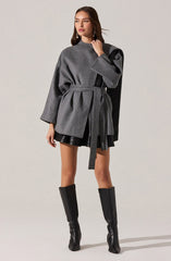 Elaxi Oversized Wrap Scarf Coat