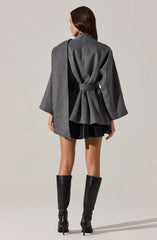 Elaxi Oversized Wrap Scarf Coat