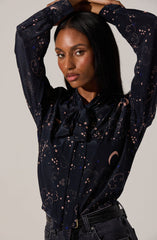 Mabry Bow Tie Top