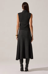 Deora Sleeveless Mock Neck Sweater