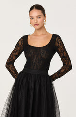 Haniya Floral Lace Bodysuit