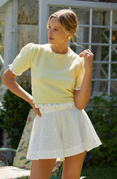 Essy Lace Trim Sweater