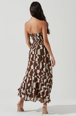 Mariella Halter Maxi Dress