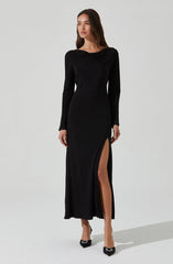 Decima Cowl Neck Maxi Dress