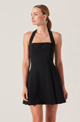 Lilibeth Halter Neck Mini Dress