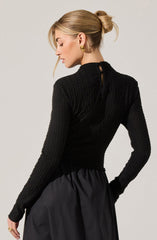 Kearney Mixed Media Midi Dress