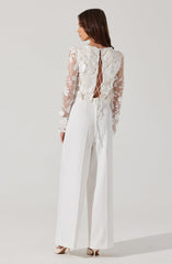 Milani Wide Leg Trouser Pants