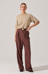 Faria Pleated Tailored Pants