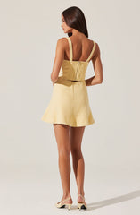 Kiona Tweed Mini Skirt