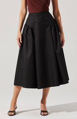 Laila Flared Midi Skirt