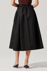 Laila Flared Midi Skirt