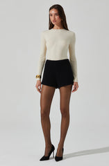 Reece Ribbed Long Sleeve Sweater