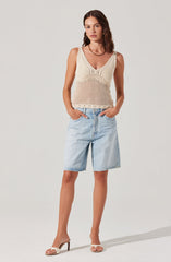 Kalaya sweater tank top