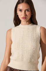 Pernille Cable Knit Sweater Tank