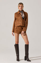 Jude Faux Suede Jacket