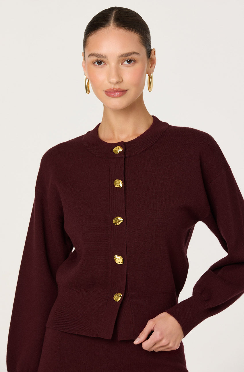 Eryn Crewneck Cardigan