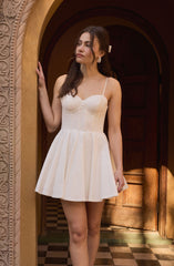 Fenna Textured Corset Mini Dress